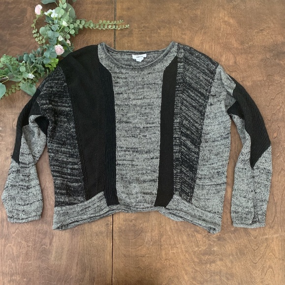 Helmut Lang Blocked Melange Knit Sweater | Size S - Picture 2 of 8